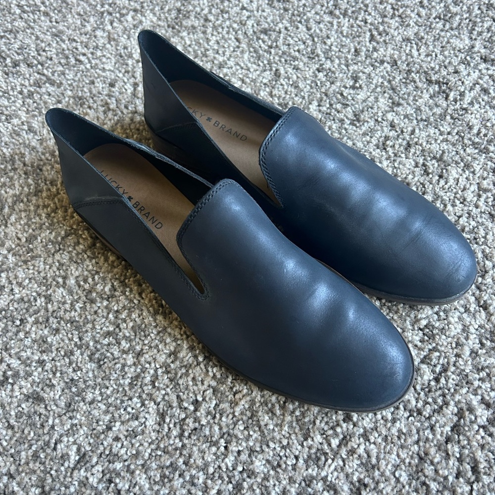 Lucky Brand Gray Flats